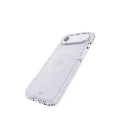 Tech21 Appleiphone 17 Air Evocrystal W/Magsafe _ Clear/Metalic Silver